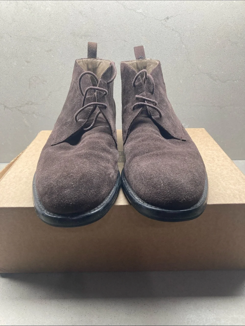 Oliver Sweeney Farleton Men's Brown Suede Lace-Up Chukka Boots